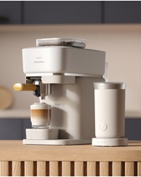 Philips - Baristina Milk Frother Cloud White
