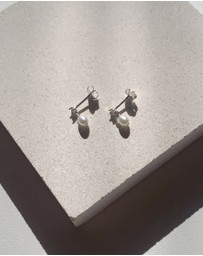 SAINT VALENTINE - Aspen Mini Drop Earrings - Silver