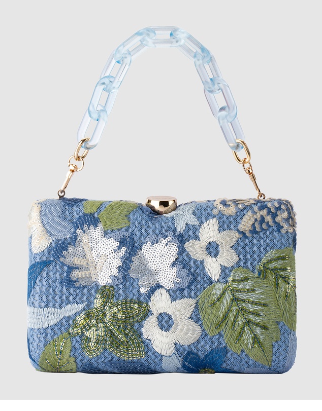 Olga Berg - Greta Floral Clutch