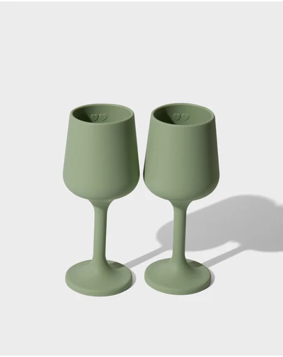 STYLD. - Sweetheart Stemmed Goblet Set (2 pcs)