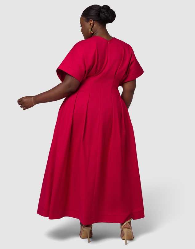 Pink Dusk by Curve Project - Magnetic Pull Maxi Dress