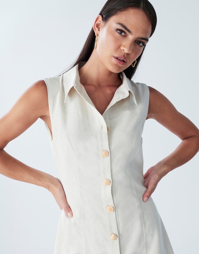 BWLDR - Stass Linen Dress