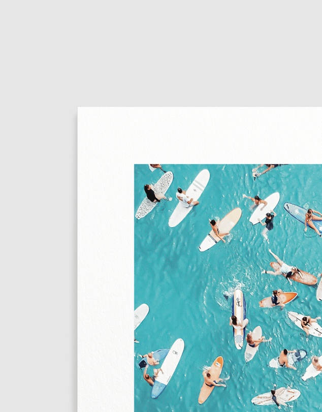 Olive et Oriel - Surfers Paradise Art Print