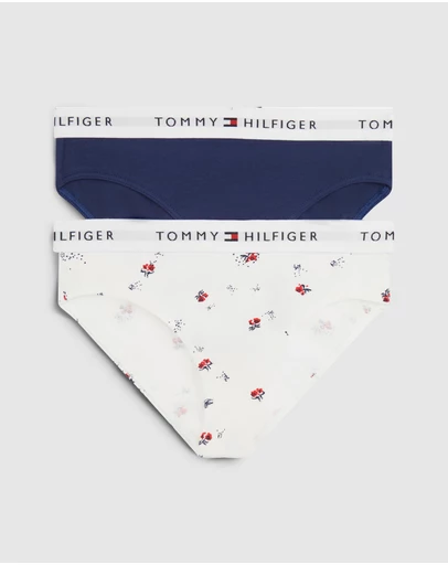 Tommy Hilfiger - 2-Pack Signature Print Briefs - Teens
