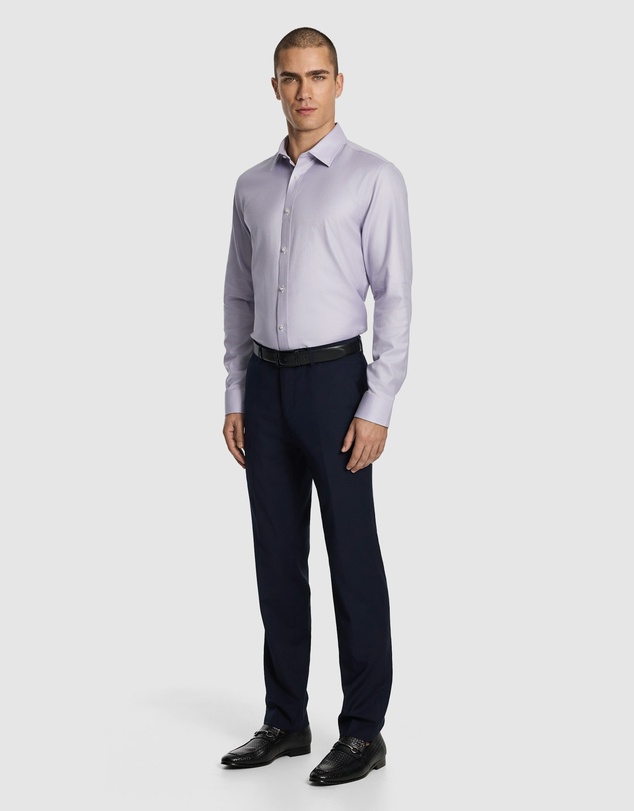 yd. - Maximum Two Ply Cotton Premium Slim Dress Shirt