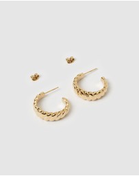 Arms Of Eve - Tilly Gold Hoop Earrings
