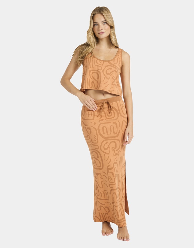 Billabong - Womens Embers Knit Midi Skirt