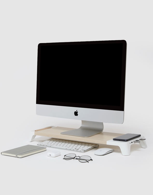Pout - Eyes8 3-in-1 Hub Monitor Stand