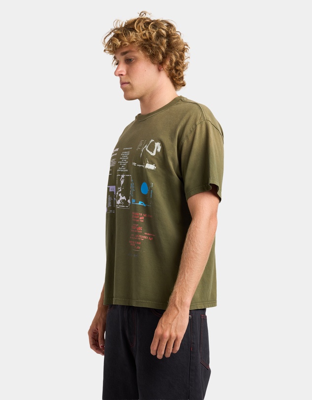 RVCA - Mens Back Cover 50 Years T-Shirt