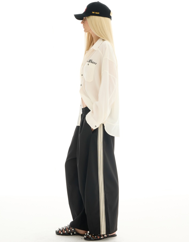 THE TALES - The Tales Harajuku Black Track Pant