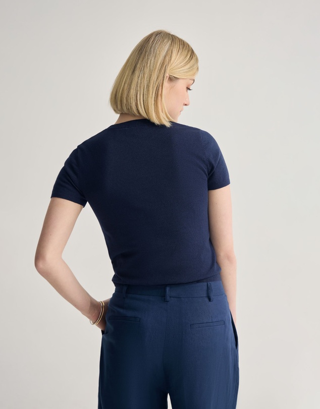 Oxford - Olivia Crop Cashmere Knit
