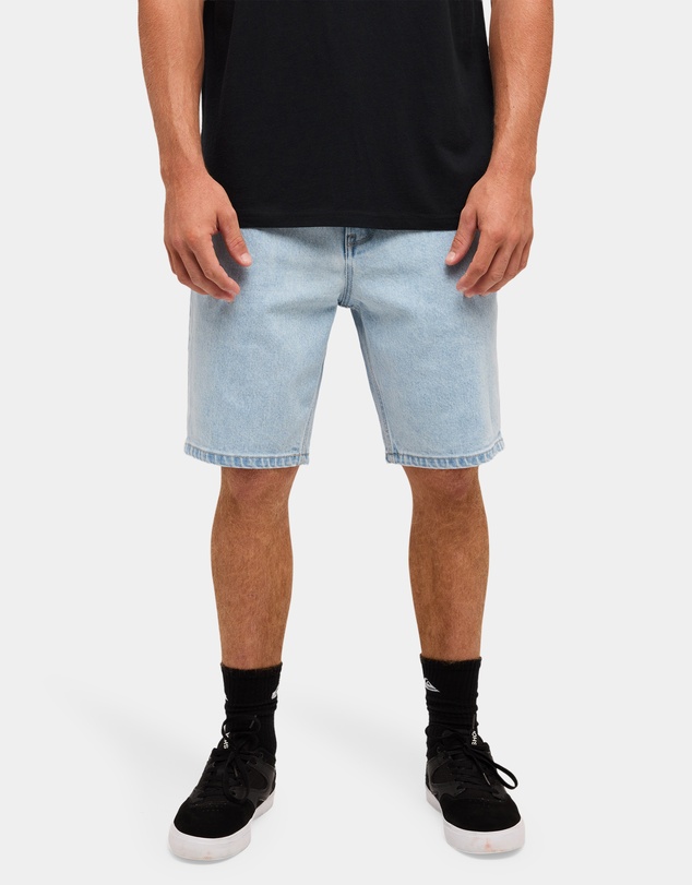 Quiksilver - Mens Aqua Cult Denim Shorts