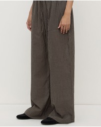 Assembly Label - Harriet Check Pants