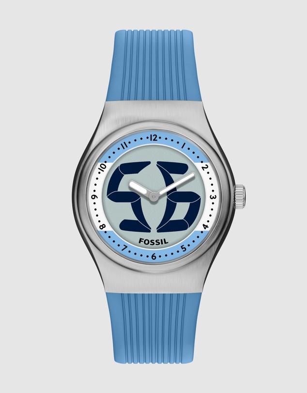Fossil - Archival Big Tic Blue Analogue-Digital Watch