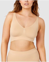 Ambra - 2 Pack Bare Essentials Recycled Nylon Shaper Bra