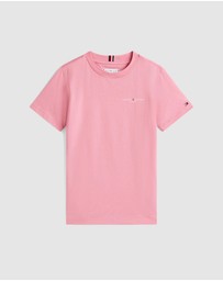 Tommy Hilfiger - Unisex Logo Crew Neck T-Shirt - Kids