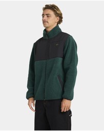 Billabong - Mens Boundary Summit Mock Neck Fleece Top