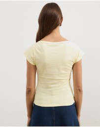 Atmos&Here - Boatneck Baby Tee