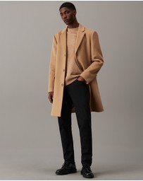 Calvin Klein - Slim Brushed Wool Coat