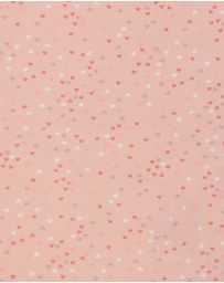 Kynd Baby - Fitted Cot Sheet in Pink Heart