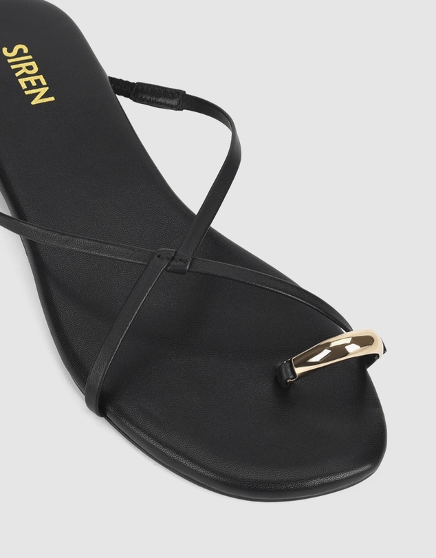 Siren - Mikki Flat Strappy Sandals
