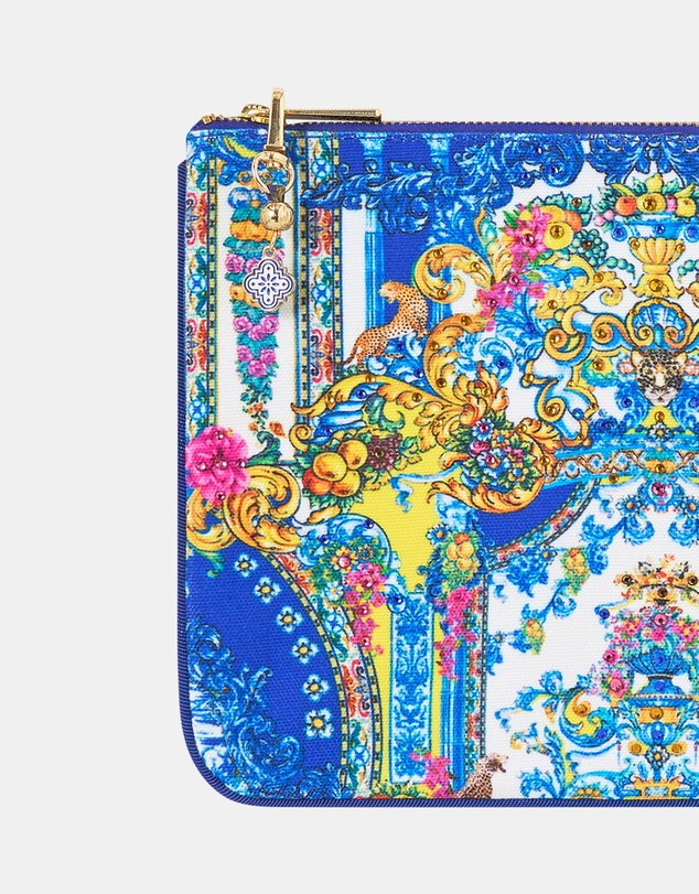 Camilla - Small Canvas Clutch