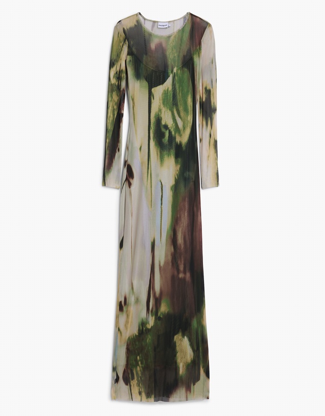 Desigual - Long tulle dress