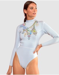 Cynthia Rowley - JEWEL NECKLACE WETSUIT