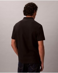 Calvin Klein - Refined Pique Tipped Polo Shirt