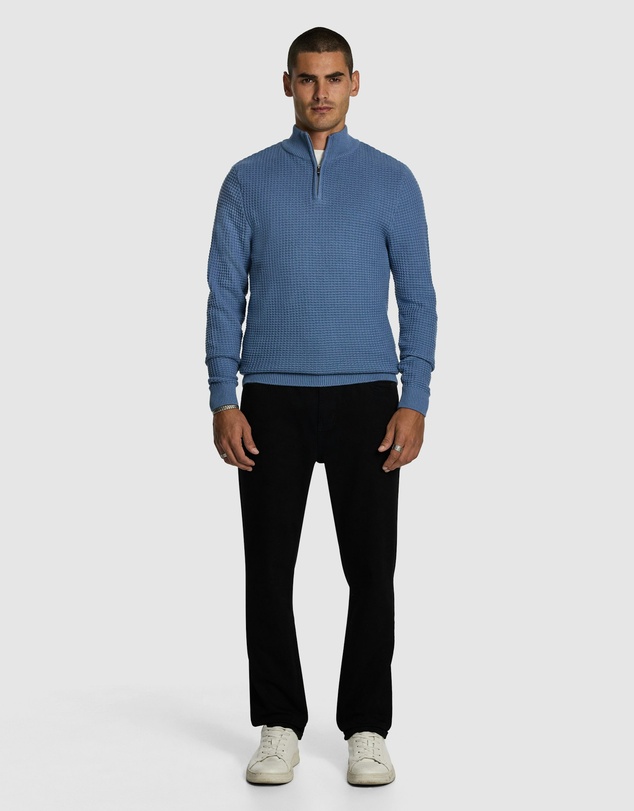 yd. - Martin 1/4 Zip Knit Jumper