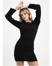 Subtitled - Tahlia Long Sleeve Knit Dress