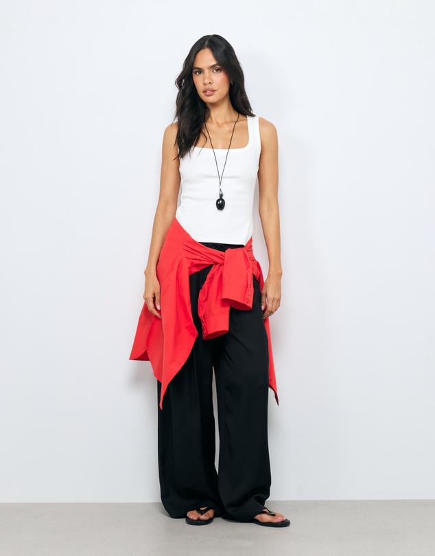 AERE - Bianca Elastic Summer Suiting
