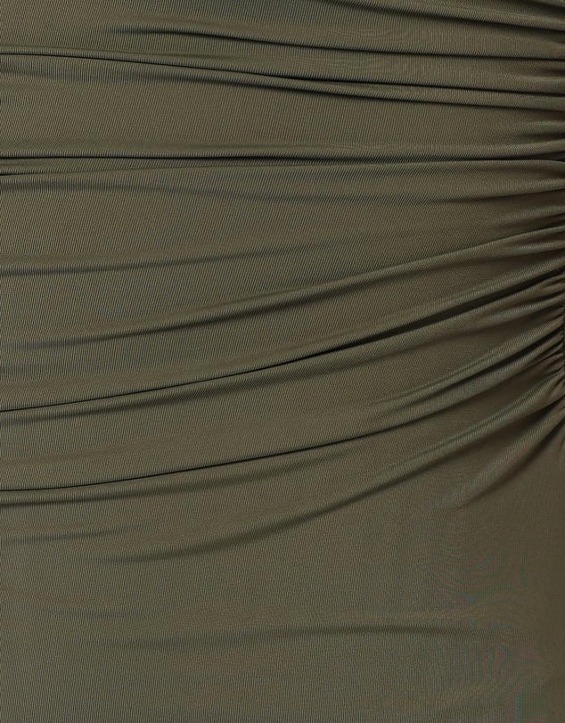Petal & Pup - Brixley Strapless Maxi Dress - Khaki