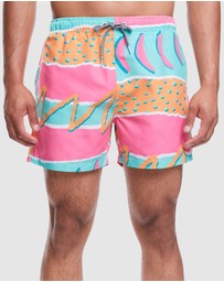 Boardies - Boardies Fresh Prince Mid Length Swim Shorts