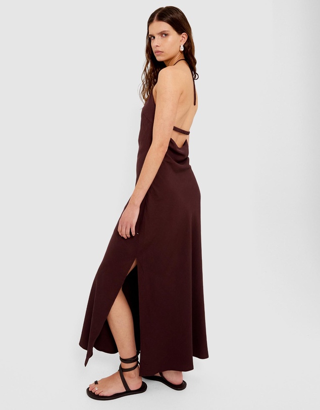 Staple the Label - Elira Halter Midi Dress