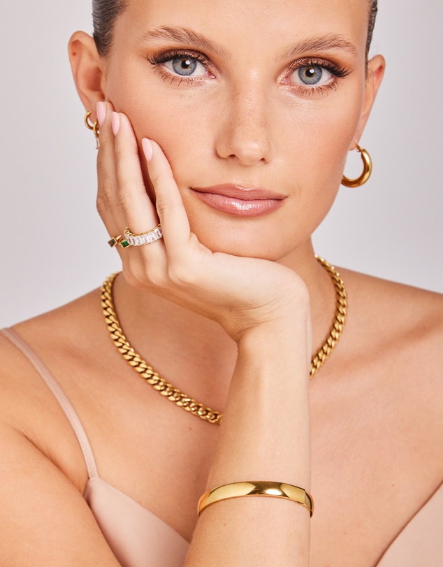 Zoe Olivia - Waterproof Classic Hinged Bangle