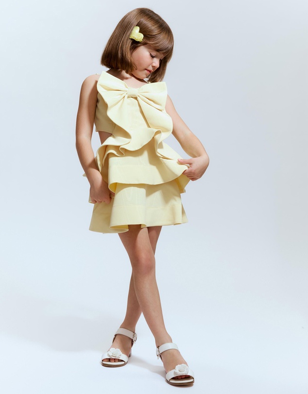 Bardot Junior - Tulip Bow Dress - Kids-Teens