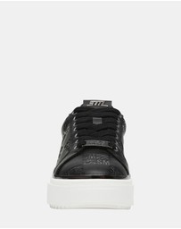 Steve Madden - On-Stage Black/Pewter Sneakers