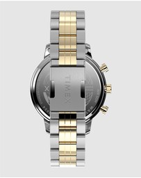 TIMEX - Timex Chicago 45mm Two-Tone Multifunction Watch