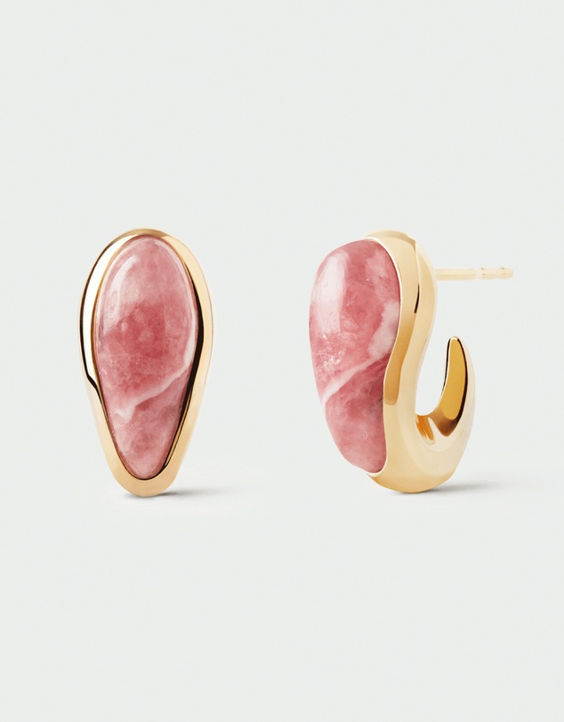 PDPAOLA - Rhodochrosite Luna Earrings