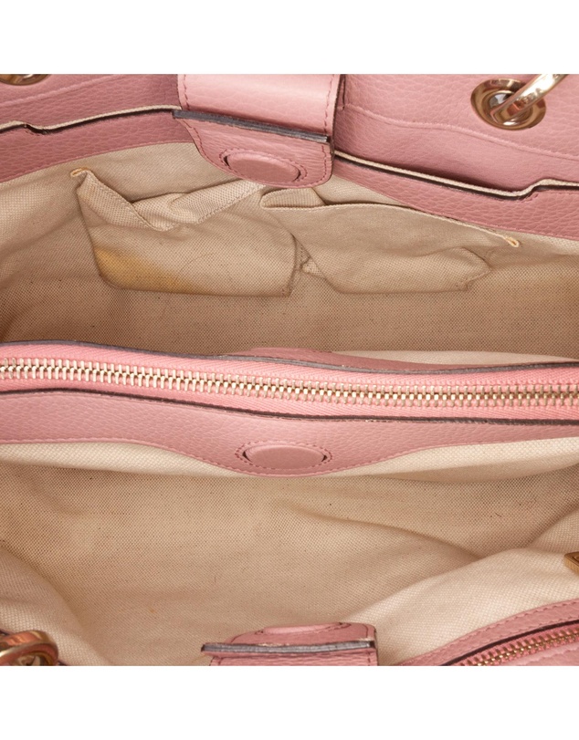 Pre-Loved by Azura Reborn - Pre-Loved Medium Calfskin Bamboo Shopper Satchel