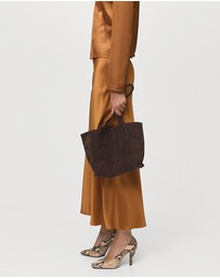 M.N.G - Midi Satin Skirt