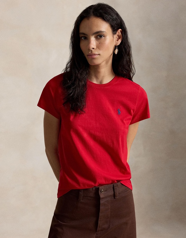 Polo Ralph Lauren - Classic Fit Cotton Jersey Crewneck Tee - The ICONIC Exclusive