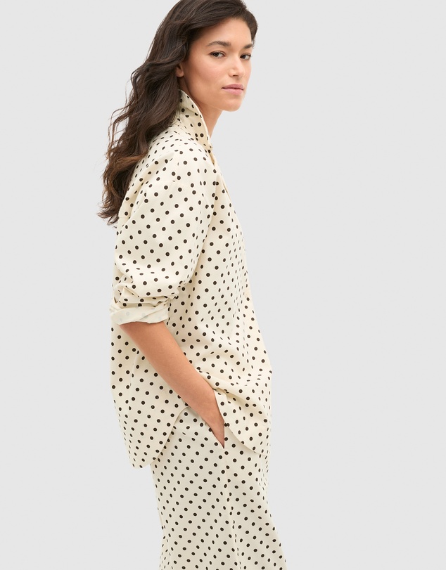 Seed Heritage - Spot Flannelette Shirt and Pant PJ Set
