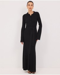 Calli - Audrey Flare Sleeve Maxi Dress