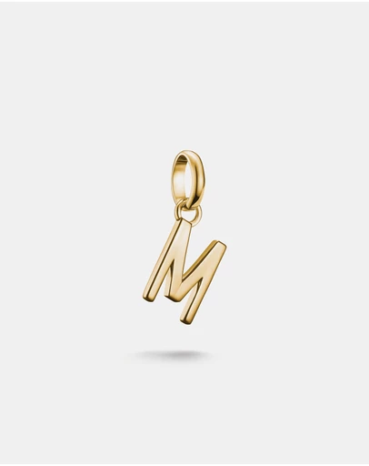 THOMAS SABO - THOMAS SABO Connect Charm letter M Gold