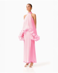 Elliatt - Poppy Layered Gown in Pink