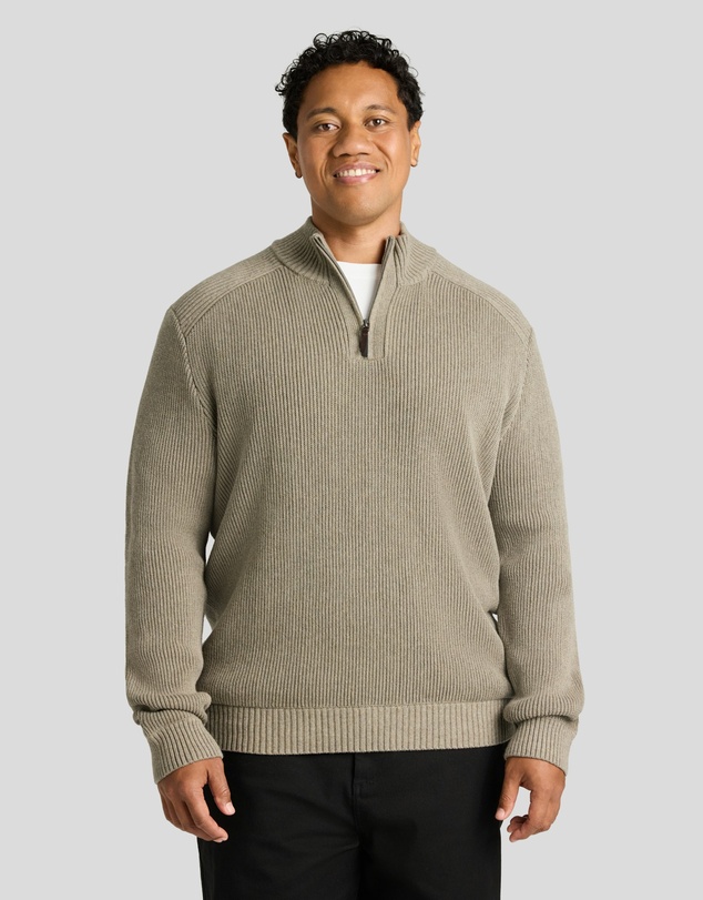 Johnny Bigg - Dempsey 1/4 Zip Sweater
