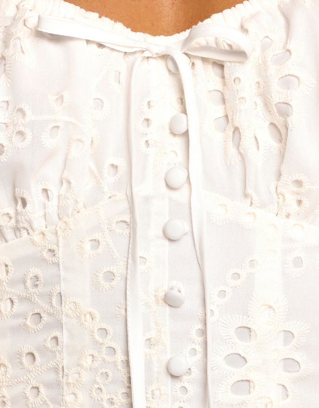 Petal & Pup - Solenne Mini Dress - Ivory Floral