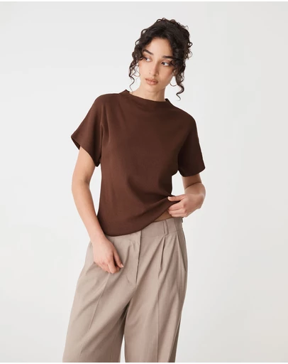 Forcast - Jemma Relaxed Knit Top